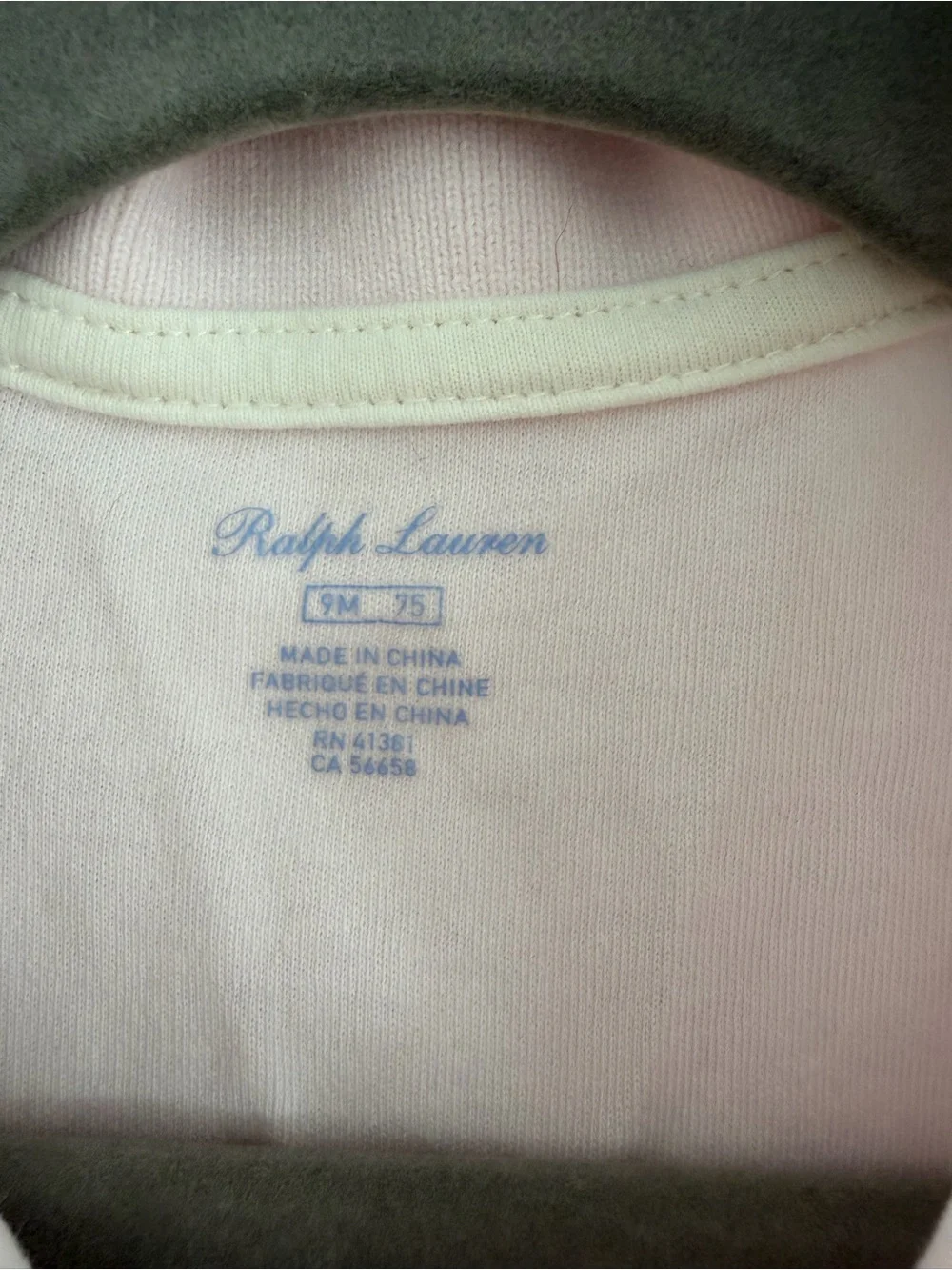 Ralph Lauren Baby Girls' Light Pink Polo Dress Top Set, 9MO